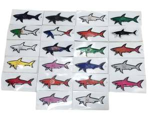 Pegatina 3D Paul Shark 2025, Logotipo Impermeable, Decoración de Dibujos Animados, Pegatina de Inventario al por Mayor - Product Image 3