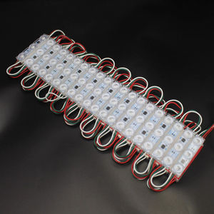 3 лампы 2835 RGB Светодиодный модуль с красочными линзами 7015 литья под давлением IP68 0,72 Вт мощность Рекламный Канал Письмо - Product Image 5