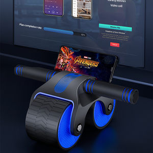 OEM Factory Gym Fitness Accessories <strong>Abs</strong> Roller Wheels Strength Training Automatic Rebound Double <strong>Ab</strong> Wheel - Product Image 5