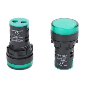 Plastic bedieningspaneel-indicatielampje 110v Meerkleurig Optioneel signaallampje AD16-22D Stroomsignaallampje - Product Image 5