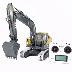 SJY-E010-003 1:14 Excavatrice RC hydraulique radiocommandée, camion tracteur Caterpillar, moteur brushless, véhicule d'ingénierie jouet - Product Image 3