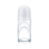 Vente en gros de flacons à bille en verre vides pour huile essentielle de massage de 20, 30, 50, 60, 80 ml avec couvercle