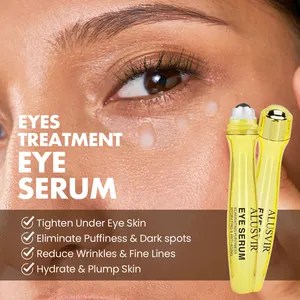 Private Label Beauty Best Eyes Care Multi Peptide Caffeine Anti Aging Wrinkle Brightening Dark Circles Under Eye Serum Essence