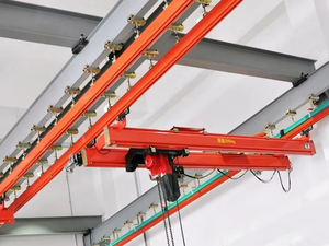 เครนยกเหนือศรีษะแบบยืนได้2ตัน3ตันสำหรับระบบราง kbk - Product Image 4