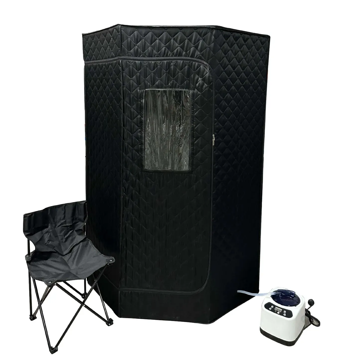 Tenda Sauna portabel, tenda Sauna uap semua tubuh kapasitas besar Spa rumah dengan 5l