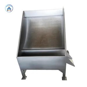 Kawat pasak Stainless Steel, saringan statis, layar Filter putar Drum untuk menyaring ukuran dan pengeringan