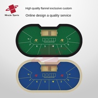 MG Texas Hold'em Table de divertissement en bois et plastique Texas Poker Baccarat Niu Niu Long Hu 21 Black Jack Card Table