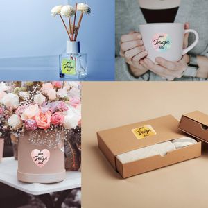 Tùy Chỉnh Dán Cho Doanh Nghiệp Thiết Kế Logo Của Riêng Bạn Cá Nhân Nhãn Vận Chuyển <span class=keywords><strong>Sticker</strong></span> Decals Văn Bản Tên Hình Ảnh Ảnh Ảnh Không Thấm Nước - Product Image 3