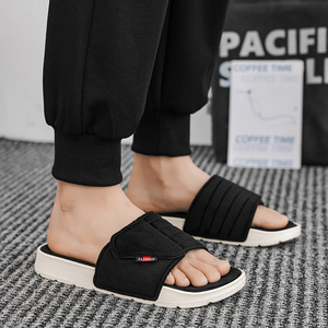 Sandalias de Exterior Minimalistas con Velcro Ajustable y Suela Gruesa, Ligeras y Suaves de EVA, Antideslizantes, para Parejas, Venta al por Mayor de Fábrica - Product Image 6