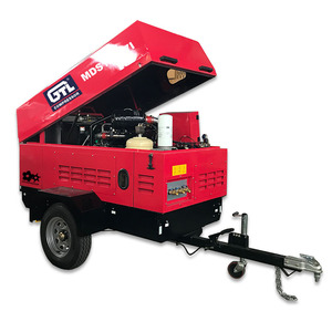 Compresor de Tornillo Móvil GTL POWER MDS1857I 185CFM 5.18m3/min 7bar con Motor, Precio de Fábrica - Product Image 2