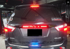 Dẫn phía sau cửa thân cây nắp ánh sáng thông qua đuôi phanh đèn phản xạ ánh sáng ban ngày cho <span class=keywords><strong>ISUZU</strong></span> <span class=keywords><strong>mux</strong></span> mu-x 2015 2016 2017 2018 2019 - Product Image 2