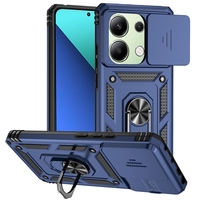 Porte-anneau de qualité de fenêtre coulissante housse antichoc étui de téléphone portable de luxe pour iPhone 16 15 série Samsung