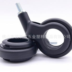 Furniture Casters <b>Plastic</b> Polyurethane <b>Wheel</b> 90mm Threaded Stem Quiet Wear Resistant Modern Design - Product Image 5