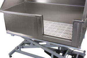 Bañera Eléctrica para <span class=keywords><strong>Perros</strong></span> BTS-131E Deluxe con Elevación, Bañera de Acero Inoxidable para Peluquería Canina - Product Image 2