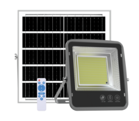 Projecteur solaire Mono-Si IP66 220LM/W avec télécommande, garantie 5 ans