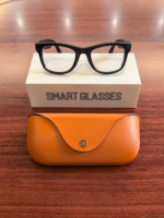 Estuche de Carga MT5 ULTRA, Gafas Inteligentes con Doble Micrófono, Reducción de Ruido, WiFi6, Llamadas BT, Traducción por IA, Control por Voz