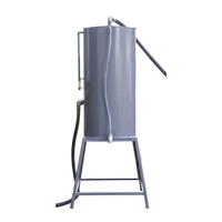 Réservoir de stockage industriel en acier au carbone pour la production de semelles de chaussures, gants, figurines, jouets et porte-clés en caoutchouc souple PVC moulé par goutte à goutte