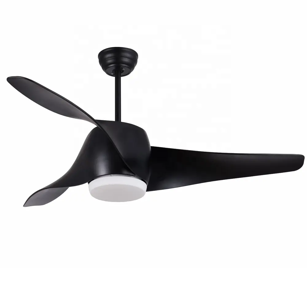China manufacturing best price remote control home decorative AC DC ABS blade ceiling fan with light