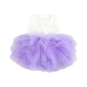 ชุดเดรสปาร์ตี้ผ้าทูลล์สำหรับเด็กอายุ 0-6 ปี รุ่น SQ-092-YXL ผ้าฝ้ายเนื้อแน่น - Product Image 6