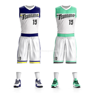 Barato mejores diseñadores <span class=keywords><strong>baloncesto</strong></span> Jersey uniforme diseño personalizado Universidad <span class=keywords><strong>baloncesto</strong></span> uniforme EE. UU. Jersey - Product Image 3