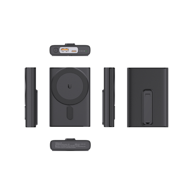 10000mAh Type-C PD 22.5W Fast Charging Magnetic Power Bank Outdoor 15W Wireless Powerbank With Mobile Holder