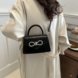 Bolsos de Mano de Moda para Mujer, Bolsos de Cuero con Lazo, Bolsos de Diseño de Moda para Mujer - Product Image 3