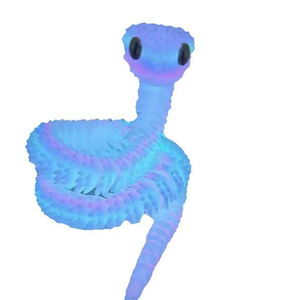 ثعابين مفصلية مطبوعة ثلاثية الأبعاد ، ألعاب كوبرا مطبوعة ثلاثية الأبعاد ، ألعاب تخفيف التوتر للأطفال الذين يعانون من التهيج ، الحرف اليدوية - Product Image 5