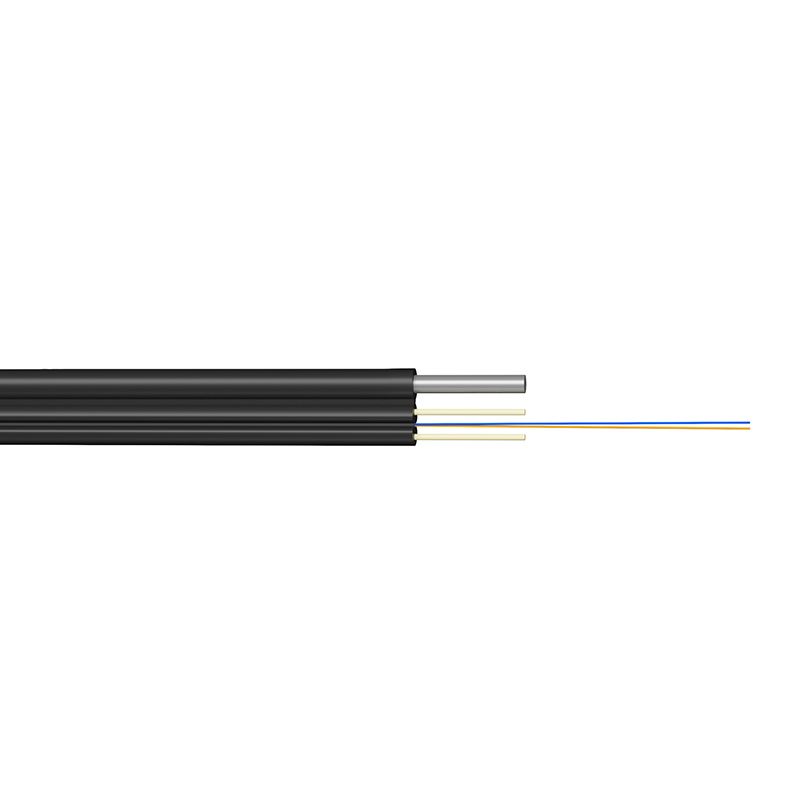 China Hanxin supplier 1 2 4 core Indoor fiber optic Ftth Drop cable