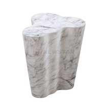 Newstar Table basse en forme de nuage nordique, meubles de salon de luxe, Table basse moderne en marbre, ensemble de Table basse en travertin