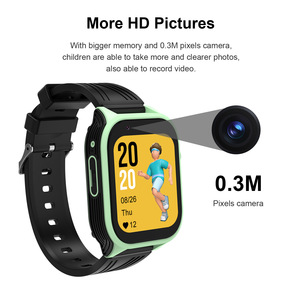 Montre connectée Android pour enfants, montre-téléphone avec grande mémoire, écran haute résolution, appels 4G, GPS, SOS - Product Image 5