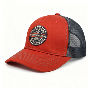 Trending Wholesale High Quality Trucker <b>Hats</b> Custom Embroidery Logo Mesh Snapback Sports Caps <b>Summer</b> Outdoor - Product Image 1
