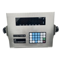 Indicador de pesaje de báscula de camión digital D2008 Acero inoxidable con impresora RS485 QSD Sensor de peso Carga