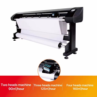 Plotter e impresora HP45 Easy Operate con impresora plotter de tinta Cabezal de impresión de limpieza automática de 195cm