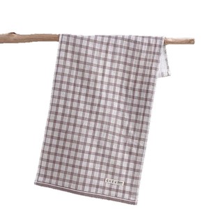 Minimalist Japanese Style Plaid Pure Cotton Gauze Towel 35x74cm 70x140cm Soft Absorbent Skin Friendly Face Bath Towel - Product Image 3