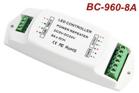 Répéteur d'alimentation LED RGB 3 canaux 5V-24V Bincolor BC-960-8A - Ventes Flash