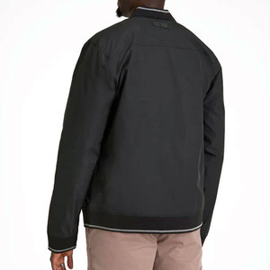 Hot Selling Winter Wear Solid Color Comfortable Quick Dry Men Bomber Jacket Men Clothing With Full Sleeves Bomber Jackets - Product Image 4