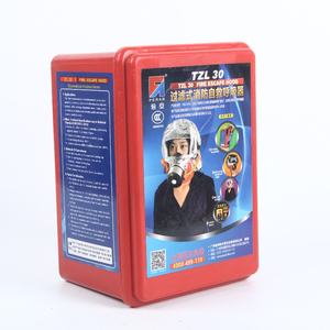 Respirator wajah penuh penting untuk perlindungan Gas beracun dan pelarian api - Product Image 3