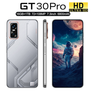 Vivid Colors <strong>2026</strong> New GT30 Pro 16G 1TB Octa Core 5G Gaming <strong>Smartphone</strong> AMOLED 144Hz 108MP CDMA LTE 120W Quick Charge - Product Image 2