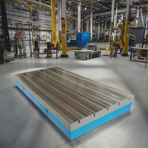 Platform besi cor alur berbentuk T khusus dari pembuat Panel permukaan besi cor untuk inspeksi pelat datar las - Product Image 1