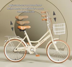 रेट्रो फैशन 18-24 'कार्बन स्टील महिलाएं या बच्चों के लिए सड़क बाइक सिंगल स्पीड बाइकलेट - Product Image 5