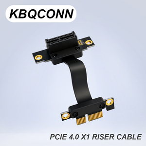 コンピュータアクセサリPCl-e 4.0 PCl Express 36PlN 1X延長ケーブルデュアル垂直90度方向 - Product Image 2