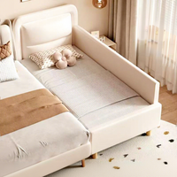 Modernes Klassisches Massivholz Kleines Kinderbett Modulares Verstellbares Wachstumsbett Multifunktionale Umwandelbare Eigenschaften für Kinderzimmer