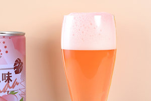 OEM personalizado China JINBOSHI marcas melocotón blanco piña ciruela fruta miel sabor trigo cerveza bebidas 330ml 500ml 1000ml 2.5% vol - Product Image 4