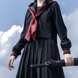 Costume <span class=keywords><strong>japonais</strong></span> personnalisé de haute qualité, uniformes de lycée pour filles, jupes d'uniformes scolaires, vente en gros - Product Image 2