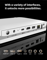 Proyector DLP Android Original de Fábrica OEM, Compatible con Resolución HD 4K, 5000lm Lúmenes, Enfoque Automático, Batería Integrada para Cine en Casa
