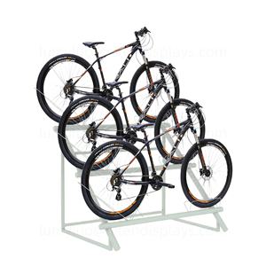 Présentoirs de sol durables en métal pour vélos et motos – Meubles modernes pour magasins de sport et showrooms - Product Image 2