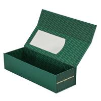 Scatola di Carta Pieghevole Personalizzata all'Ingrosso, Scatola Regalo Rigida in Cartone con Chiusura Magnetica e Finestra Trasparente