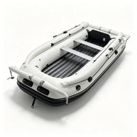Jet-raft gonflable 470 cm, capacité 8 personnes, couleur blanche, fond renforcé, housse en tissu, pour loisirs, personnalisation en provenance de Chine