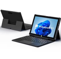 Tablet PC Top Window s 10 11 Intel N3350 2.3GHZ RAM 8GB ROM 128GB SSD 2in1 Laptop untuk Bisnis, Kantor, Sekolah