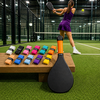 Bande adhésive antidérapante et absorbante pour raquettes de padel, tennis, badminton et pickleball en PU